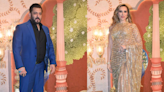 Salman Khan Looks Dapper In Blue Suit, Iulia Vantur Dazzles In Golden Saree At Anant-Radhika's Shubh Ashirwad Function