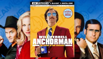 Anchorman Is Finally Available On 4K Blu-Ray, Just In Time For The Film's 20th Anniversary