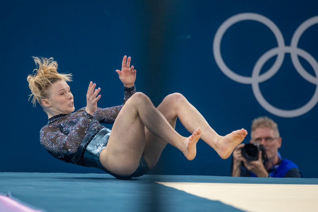 Why Jade Carey Fell During Her Floor Routine