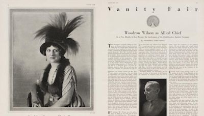 Woodrow Wilson as Allied Chief | Vanity Fair