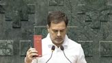 'Jai Hind, Jai Samvidhan': Rahul Gandhi Takes Oath As MP Holding Constitution In Hand | WATCH