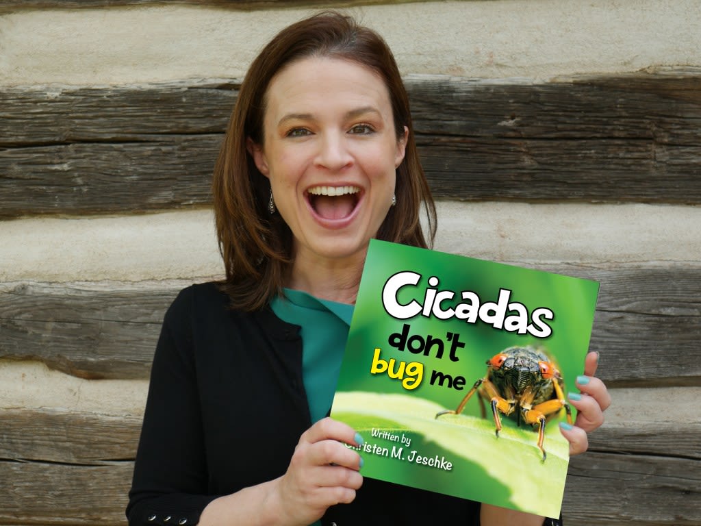 Cicada anxiety can be managed says children book author