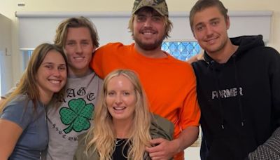 Surfer who lost leg in shark attack promises to get ‘back in the water in no time’