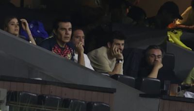 Gerard Piqué está en el estadio Azteca viendo la final