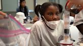 Science for boys? Not in this summer camp. 'Girls Code the World' here