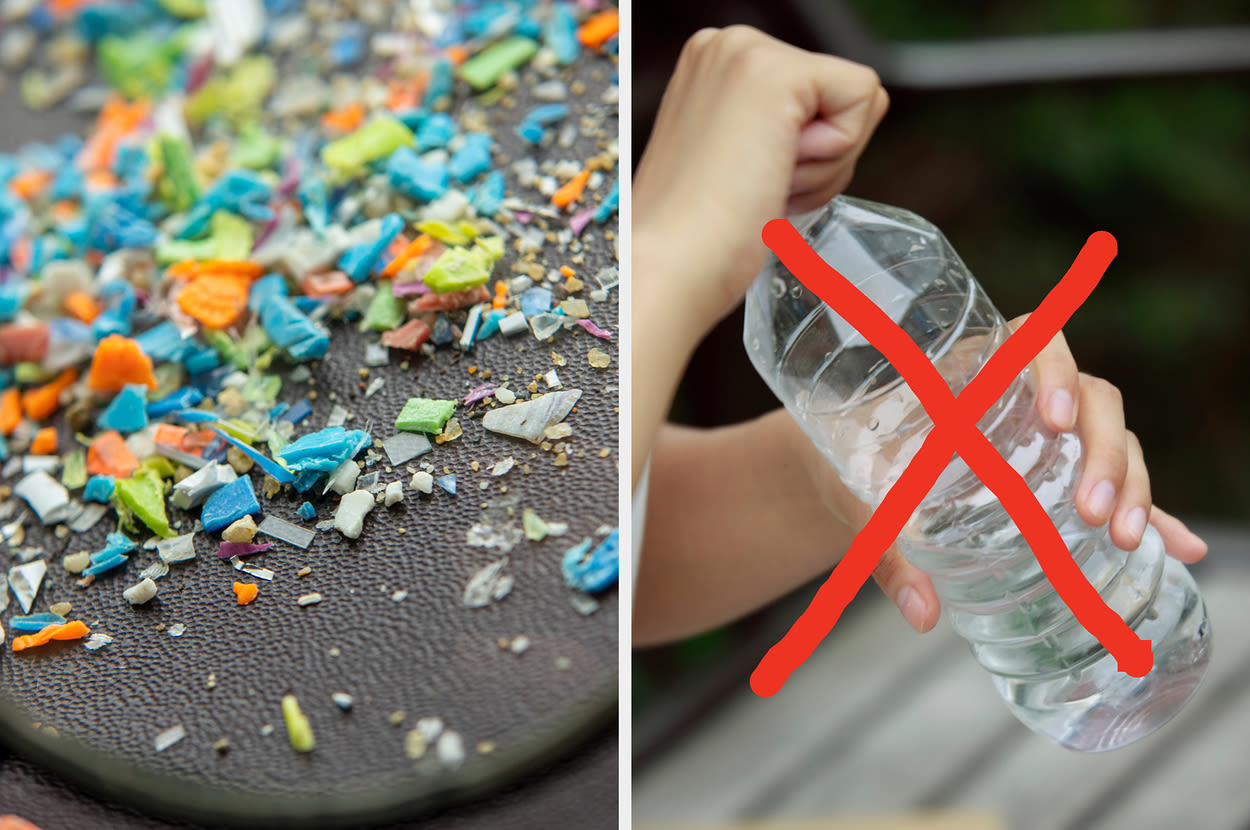 You Can't Totally Avoid Microplastics, But These 7 Things Can Help