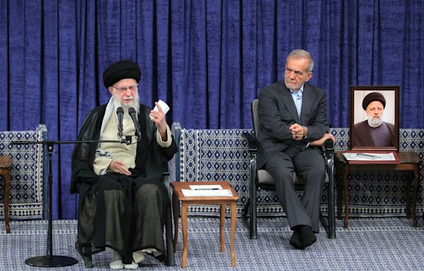 Iran’s supreme leader endorses reformist Pezeshkian as new president. He takes oath Tuesday