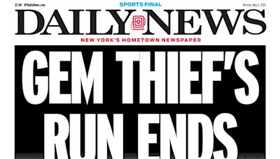 New York Daily News front pages for May 2024