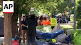 Dozens arrested at George Washington University as encampment is cleared