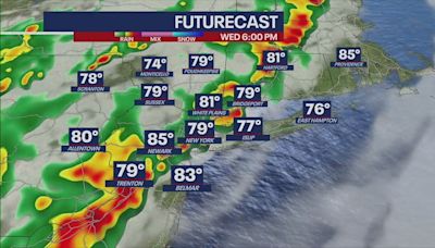 NYC severe weather alert: Heavy rain, damaging winds threaten NY, NJ, CT l Forecast