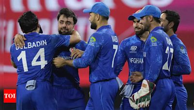 Afghanistan secure historic semi-final spot in T20 World Cup with victory over Bangladesh; Australia eliminated | Cricket News - Times of India