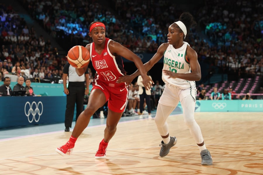 Jackie Young and Team USA advance to Semifinals