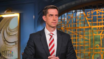 Tom Cotton Is Unconcerned About Trump’s Exploitation of Arlington Cemetery