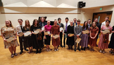 UVMTA competition and 21st Annual Eastern Idaho Piano Concerto occured over weekend