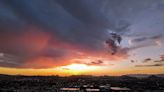 Sol, lluvia y arcoiris: Así espectacular amanecer desde El Mogote