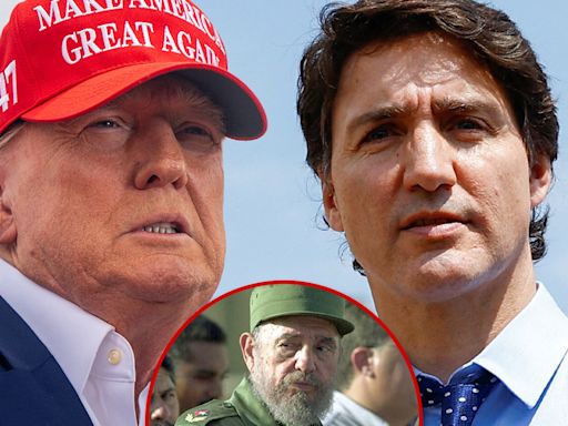 Donald Trump Repeats Conspiracy Theory That Justin Trudeau Is Fidel Castro's Son