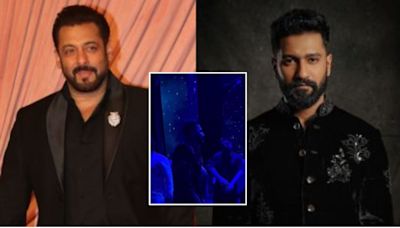 Vicky Kaushal Dances To O O Jaane Jaana Next To Salman Khan At Anant Ambani-Radhika's Sangeet- Watch Viral Clip