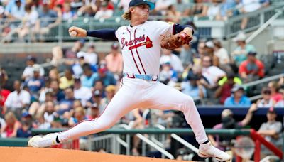 Braves notes: Hurston Waldrep to the IL, Brian Snitker’s fun moment with a reporter