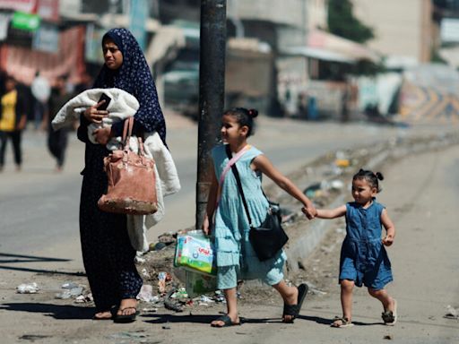 'No podemos más': Más de medio millón de palestinos huyen de Rafah ante la amenaza de ofensiva israelí