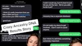 Woman uncovers family secret after stranger texts her to get DNA test