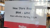 Downtown Des Moines Hy-Vee store cuts it hours. What are the new opening, closing times?