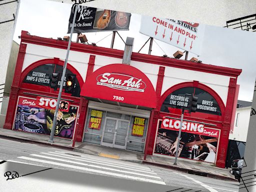 Sam Ash music store is closing every location in a devastating blow to fans