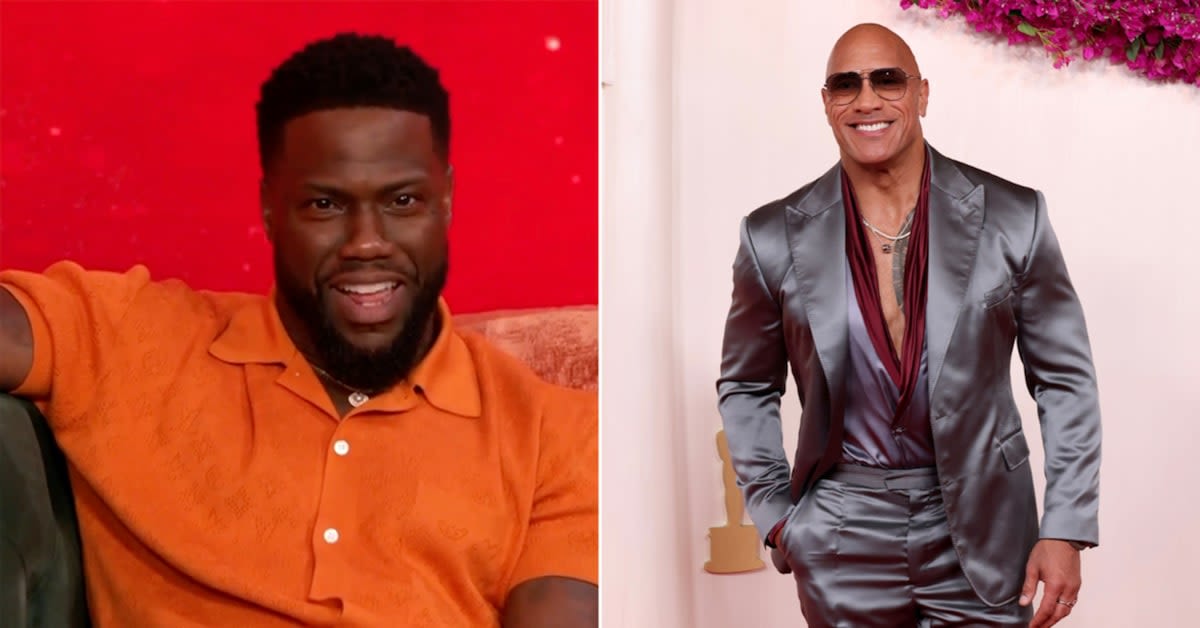 Kevin Hart Roasts The Rock While Talking 'Borderlands' Training (Exclusive)