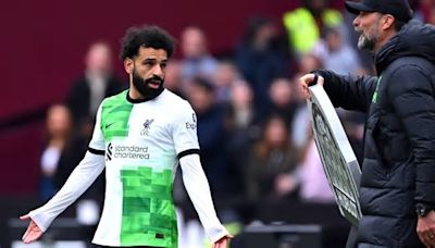 Ugly sideline row with Mohamed Salah shows Jürgen Klopp’s power has waned