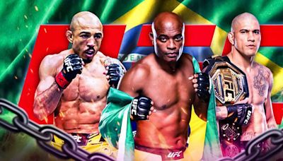 The top 10 Brazilian UFC fighters of all time have been ranked ahead of return to Rio de Janeiro