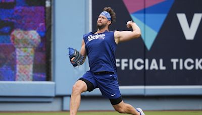 道奇王牌 Clayton Kershaw 週六可能進行復健先發