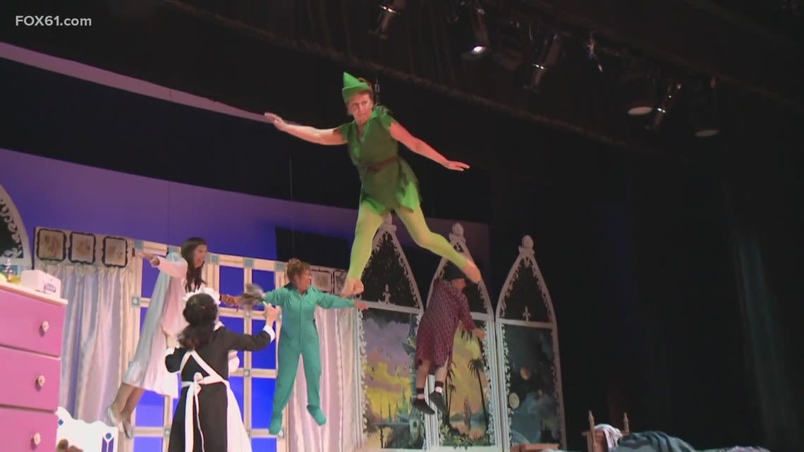 Peter Pan flies into Waterbury this weekend with the Golden Years Theatre Company