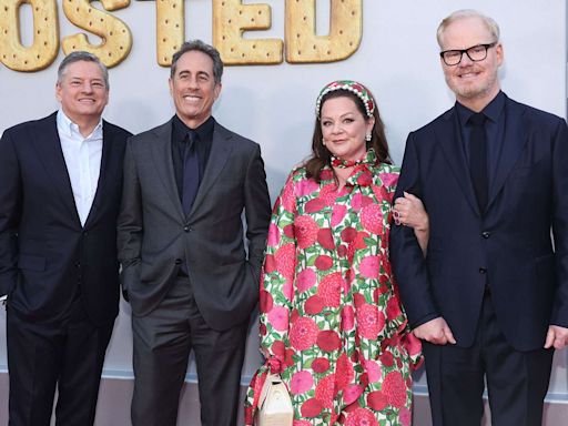 See Melissa McCarthy, Jerry Seinfeld and More Stars Arriving to the “Unfrosted” Premiere in L.A.
