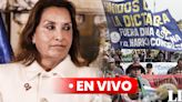 Protestas contra Dina Boluarte EN VIVO por Fiestas Patrias: sigue las marchas de HOY 28 de julio