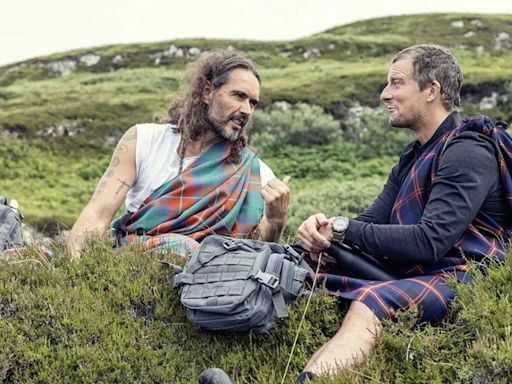Bear Grylls Helped Baptize Russell Brand: “It Is A Privilege To Stand Beside Anyone When They Express A...