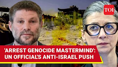 'Shocked, Genocide Mastermind Still...': UN Official Up In Arms Against Netanyahu Aide | International - Times of India Videos
