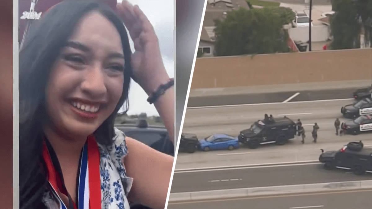 Orange County teen stuck in freeway SWAT standoff nearly misses graduation ceremony