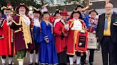 Birthday win for British town crier champion