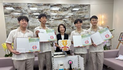 屏中4學生獲世界機器人賽冠軍 周春米：縣府當堅強後盾
