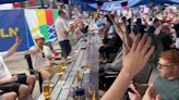 England fans forced to drink lager from 'champagne flute-style' glass