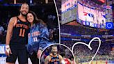 How Jalen Brunson’s wife celebrated his historic game in Knicks’ playoff win