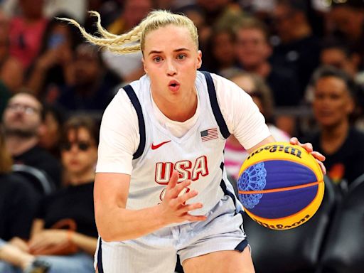 3 x 3 Olympian Hailey Van Lith explains why she left LSU for TCU rather than the WNBA