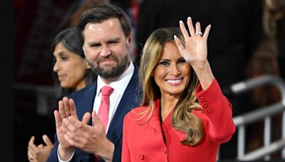 Melania Trump attends final night of RNC