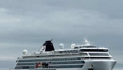 Mackinac Island welcomes first cruise ship of the season, and it’s a big one