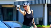 Lisa Rinna, 60, goes bra free as she steps out for coffee in LA