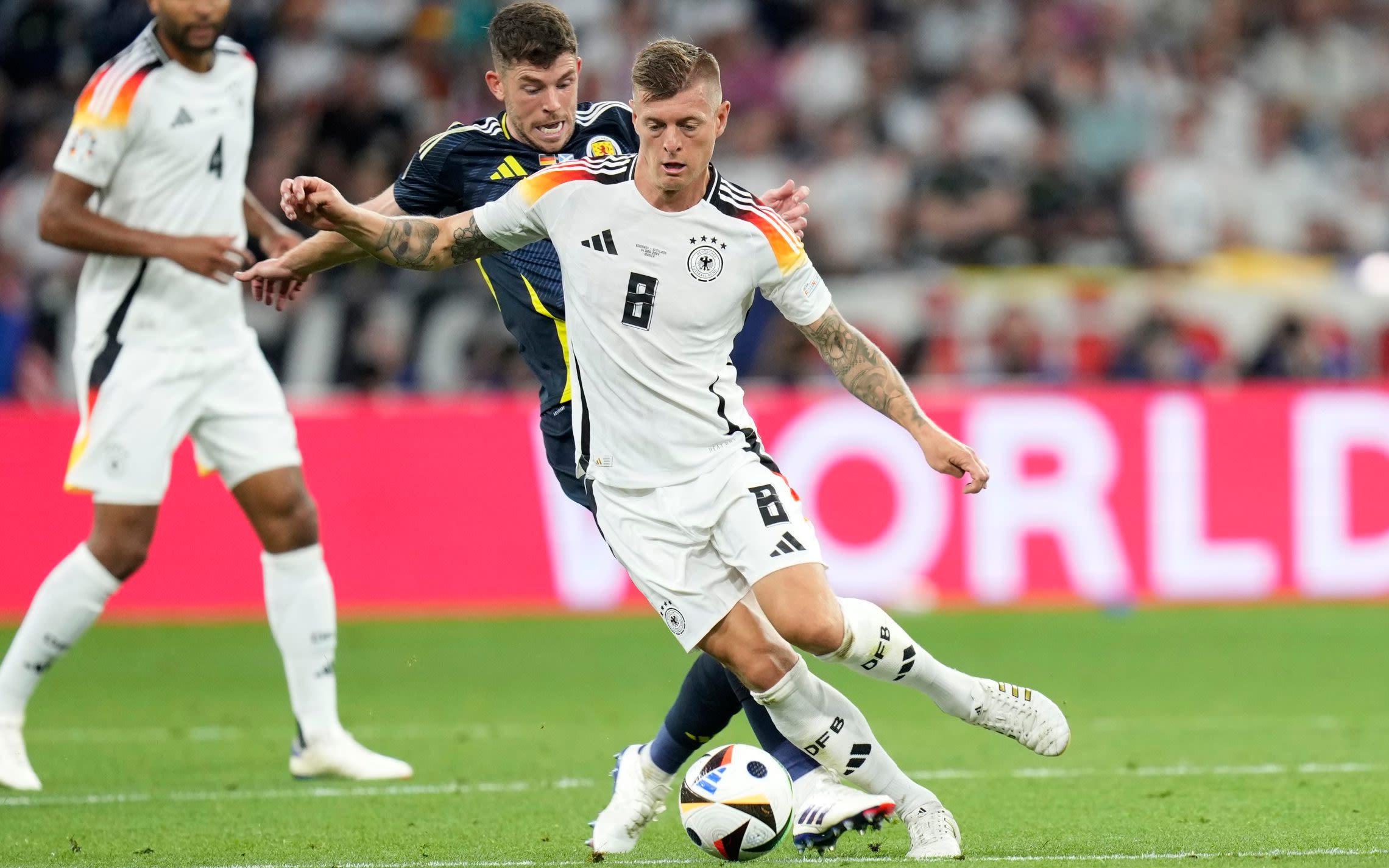 Toni Kroos is pivotal figure that allows Germany’s young guns to flourish