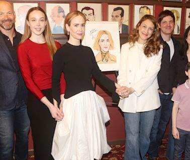 Photos: APPROPRIATE's Sarah Paulson Receives Portrait at Sardi's