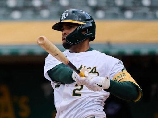 Athletics place SS Darell Hernaiz (ankle) on IL