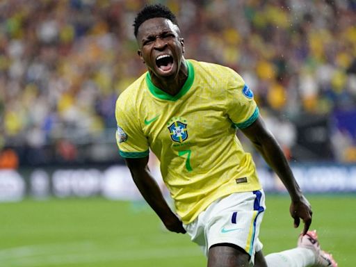 Brazil bounce back to form with comprehensive win over Paraguay as Vinicius Junior scores twice