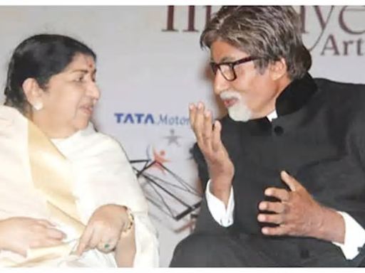 Amitabh Bachchan pays tribute to late Lata Mangeshkar with a Marathi poem, Credits Friend for Collaboration