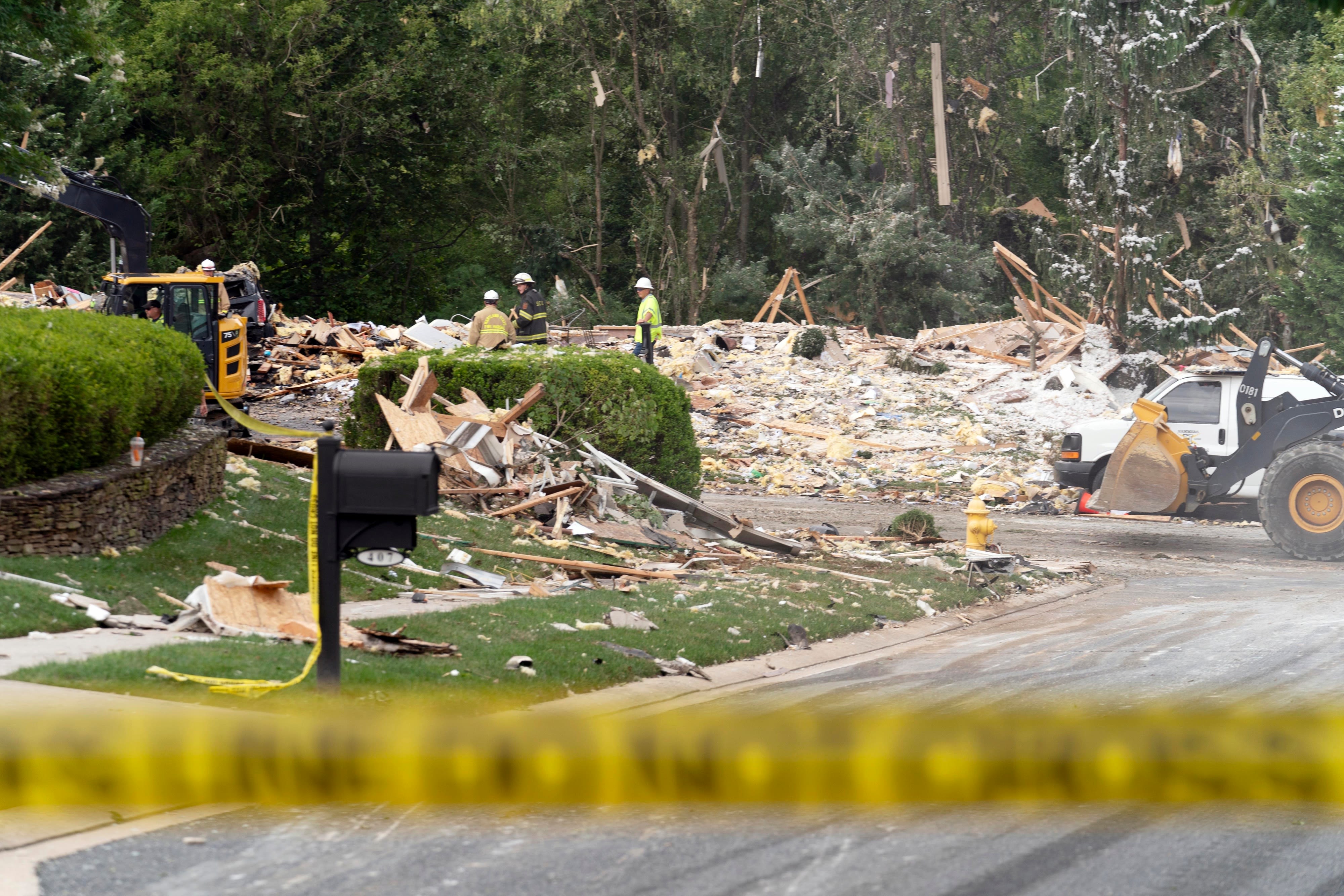 Victims identified in house explosion that killed 2 in Bel Air, Md.